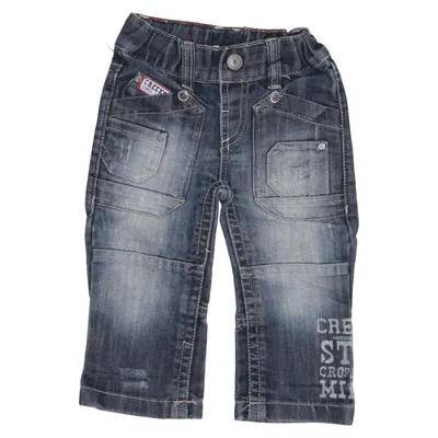 Jeans (Blue) from Creeks Cotton, Polyester
