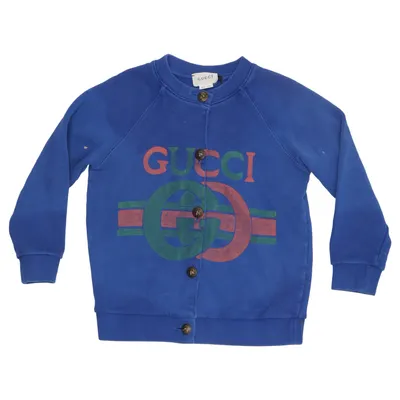 Sweatshirt (Blauw, Meerkleurig) van Gucci