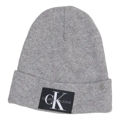 Beanie-Mütze (Grau) von Calvin Klein Jeans Kaschmir, Polyamid, Viskose, Wolle