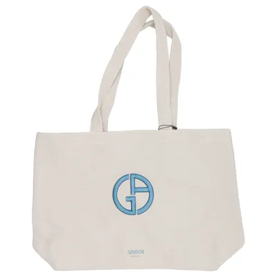 Sac en toile (Beige, Bleu) de Giorgio Armani Beauty