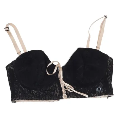 Bustier (Sort, Beige) fra Dolce & Gabbana Underwear Polyamid