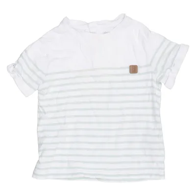 T-shirt (White, Green) from Obaïbi Cotton