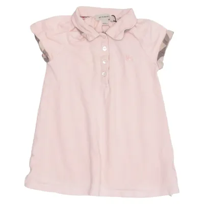 Jurk (Roze, Meerkleurig) van Burberry Katoen, Elastaan