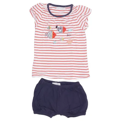 Set (Wit, Rood, Blauw) van Sense Organics Organisch katoen