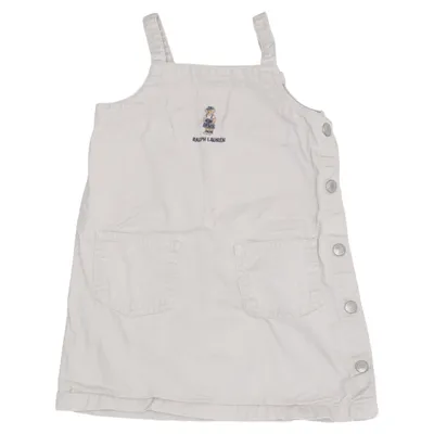 Hängselklänning (Beige) från Ralph Lauren Bomull