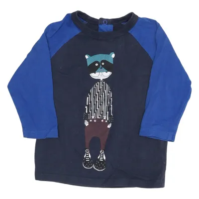 Langarmshirt (Blau) von Little Marc Jacobs Baumwolle