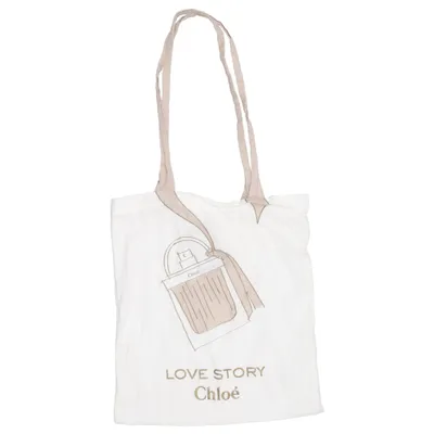 Stofpose (Love Story) fra Chloé Bomuld