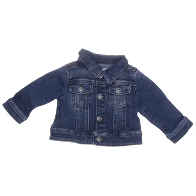 Denimjakke (Blå) fra Dolce & Gabbana Bomuld, Elastan, Læder