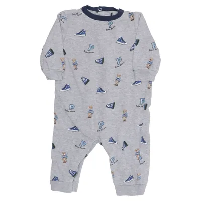 Barboteuse (Gris, Multicolore) de Polo Ralph Lauren Coton