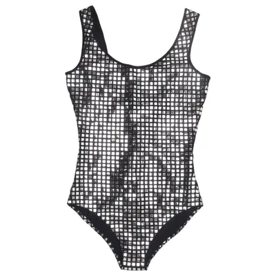Body (Sølv, Sort) fra Balmain Bomuld, Polyurethan