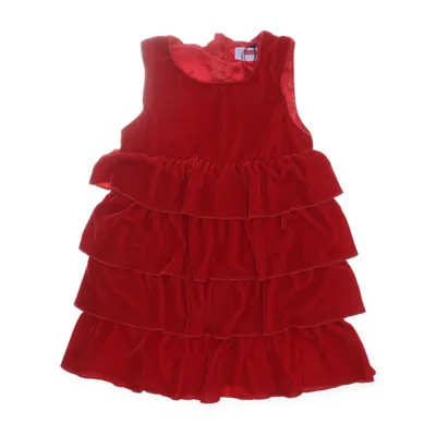 Klänning (Röd) från Name It Mini Elastan, Polyester