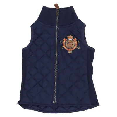 Outer vest (Blue) from Ralph Lauren Acrylic, Polyamide, Polyester, Wool