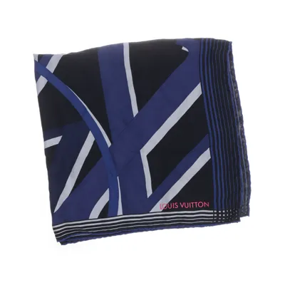 Neckerchief (Black, Blue, White) from Louis Vuitton