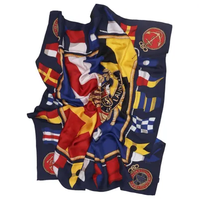 Cache-col (Bleu, Rouge, Jaune) de Ralph Lauren