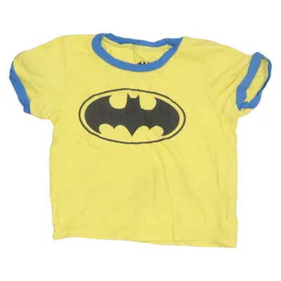 T-shirt (Geel, Blauw, Zwart) van Batman Katoen