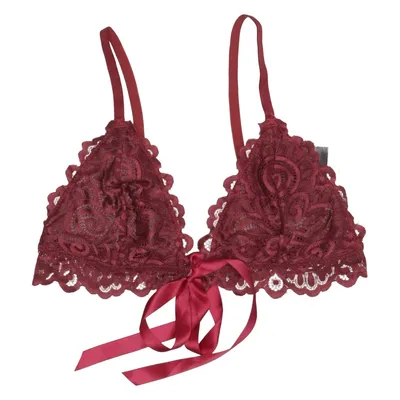 Bralette (Röd) från NLY Lingerie Elastan, Polyamid
