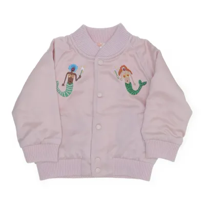 Bomberjacka (Rosa, Flerfärgad) från Stella McCartney Kids Bomull, Polyester
