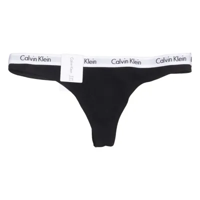 Strings (Thong) de Calvin Klein Coton, Élasthane