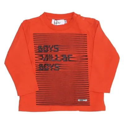 Långärmad t-shirt (Röd) från Baby Dior Bomull, Elastan