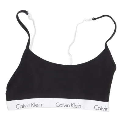 Sports bra (Black, White) from Calvin Klein Cotton, Elastane