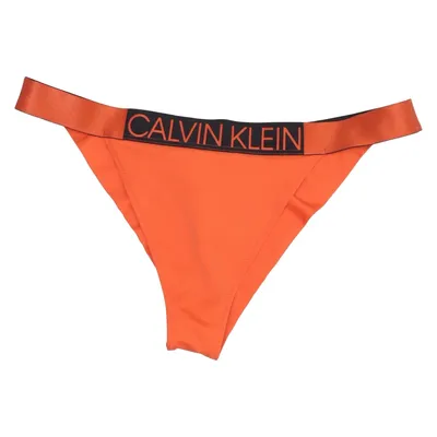 Bas de bikini (Orange) de Calvin Klein Swimwear Élasthane, Polyamide