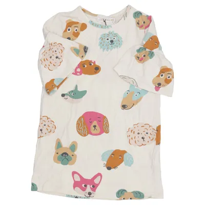 Dress (Beige, Multicolored) from Mini Rodini Cotton, Elastane