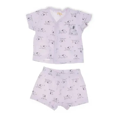 Ensemble (Rose, Gris) de Now Coton