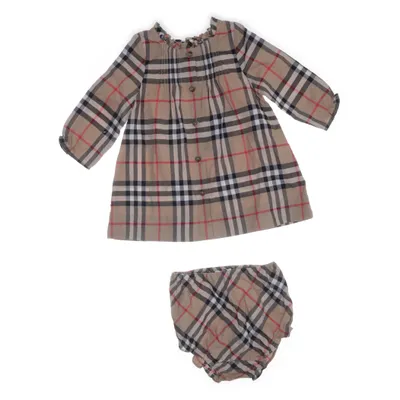 Klänning (Beige, Flerfärgad) från Burberry Bomull