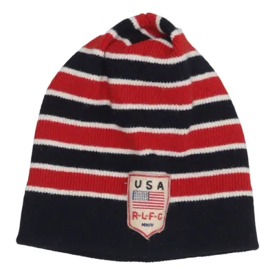 Beaniemössa (Blå, Flerfärgad) från Rugby Ralph Lauren Ull