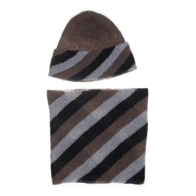 Accessory set (Brun, Flerfarvet) fra Lillunn