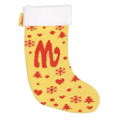 Christmas stocking (Yellow, Red, White) from Marabou