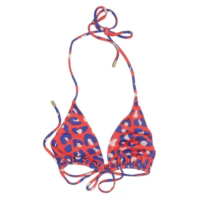Bikiniöverdel (Röd, Blå) från Diane von Furstenberg Elastan, Polyamid