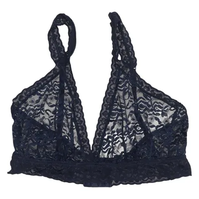 Bralette (Blue) from Lace Laboratory Elastane, Polyamide