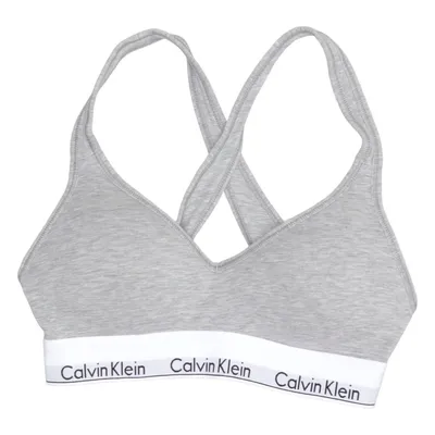 Sports bra (Gray) from Calvin Klein Cotton, Modal