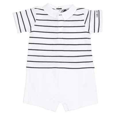 Sparkdräkt (Vit, Svart) från Karl Lagerfeld Kids Bomull, Elastan