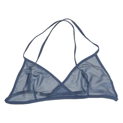 Bralette (Blue) from Helmut Lang Elastane, Polyamide