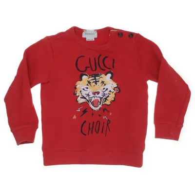 Sweatshirt (Red, Multicolored) from Gucci Cotton