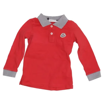 Rugby shirt (Maglia Polo Manica Lunga ) van Moncler Katoen, Elastaan