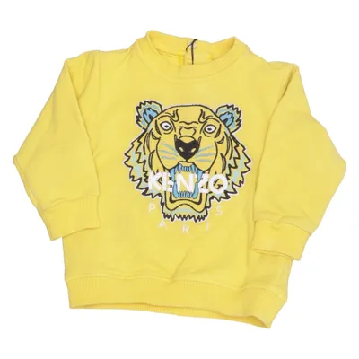 Sweatshirt (Yellow) from Kenzo Kids Cotton, Elastane