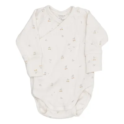 Body (Beige) fra Lindex Newborn Bomuld, Elastan