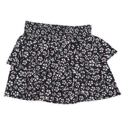 Jupe (Noir, Blanc) de Mywear Young Élasthane, Polyester