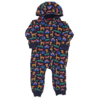 Sparkedragt (Blå, Flerfarvet) fra Frugi Elastan, Økologisk bomuld