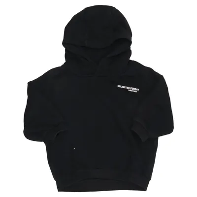 Kapuzenpullover (Schwarz) von Next Baumwolle, Recyceltes Polyester