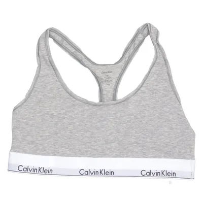 Sports-BH (Grå, Hvid) fra Calvin Klein Bomuld, Elastan, Modal