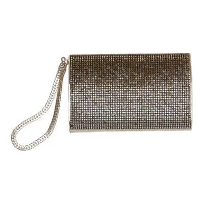 Sac pochette (Noir, Or) de Jimmy Choo
