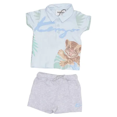 Set (Blå, Flerfärgad) från Kenzo Kids Bomull