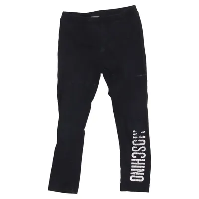 Leggings (Svart) från Moschino Baby Bomull, Elastan