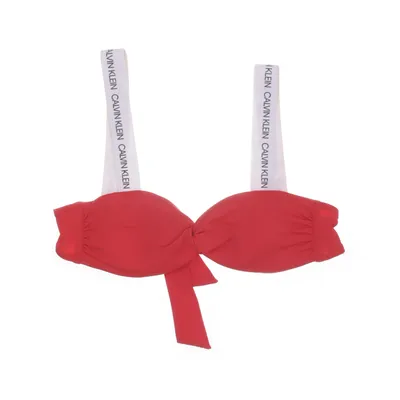 Haut de bikini (Rouge, Blanc) de Calvin Klein Swimwear Élasthane, Polyamide