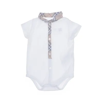 Body (Vit, Beige, Flerfärgad) från Burberry Children Bomull