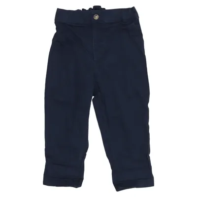 Kostuumbroek (Blauw) van H&M Katoen, Elastaan
